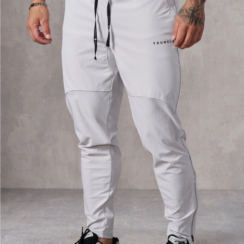 YoungLA Men's Fitted Lifting Joggers (M)